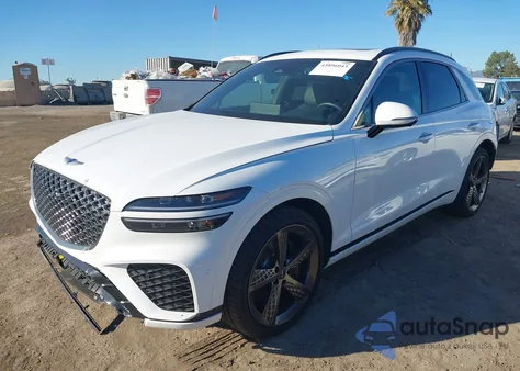 2025 Genesis Gv70 2.5T Awd из США, поврежденный, VIN 5NMMADTB4SH027241